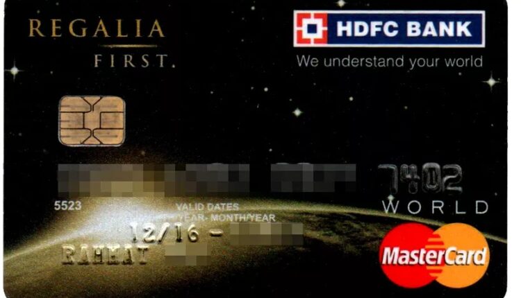 HDFC Regalia Credit Card